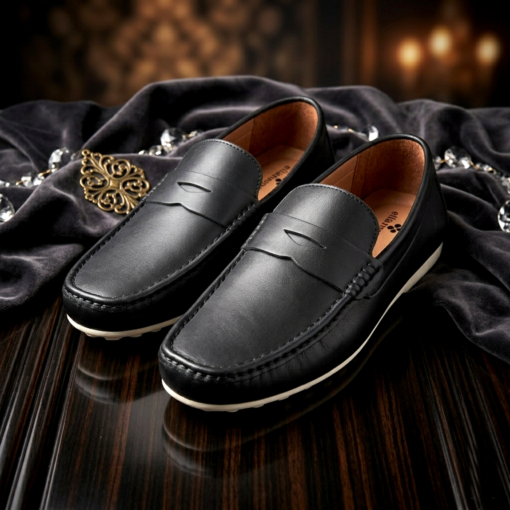 Picture of Black Penny Loafer
